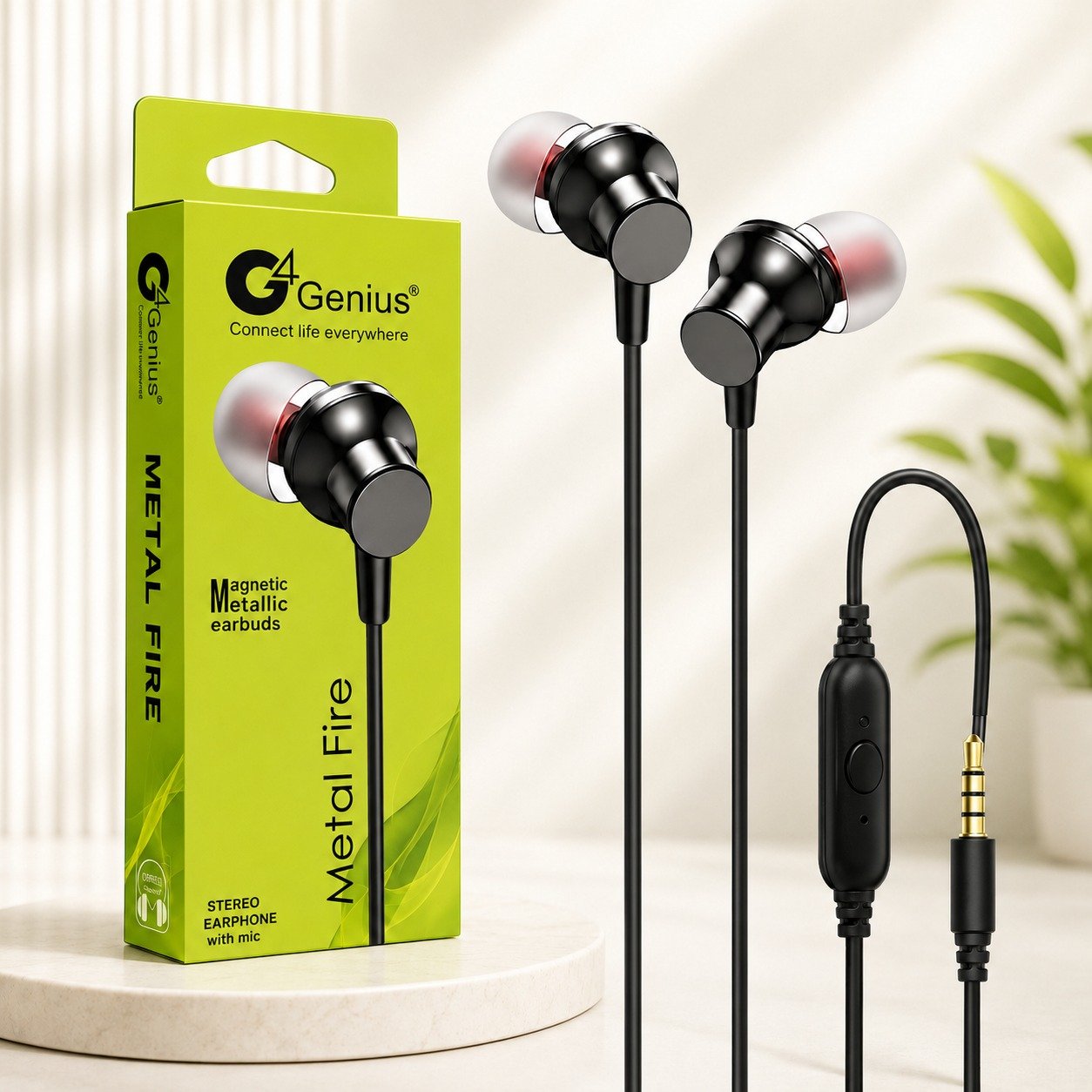 Metal Fire Wired Earphone