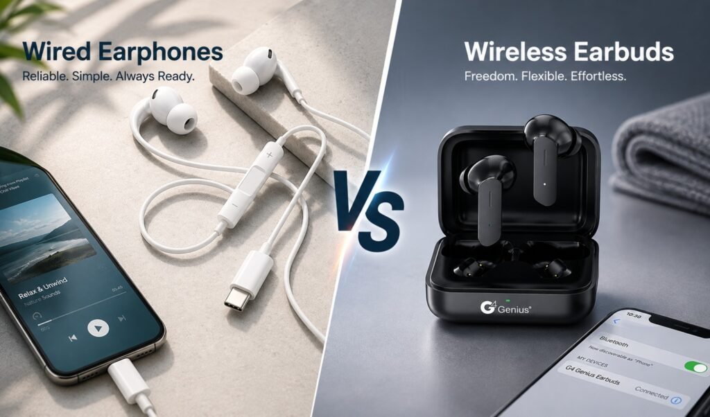 Wired Earphones vs Wireless Earbuds: Which Is Better?